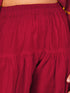 Girl's Pink Kurta Salwar And Dupatta Set